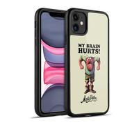Head Case Designs Officially Licensed Monty Python My Brain Hurts Key Art Gel Armour Case [Military Grade Protection] Compatible With Apple iPhone 11