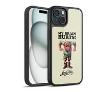 Head Case Designs Officially Licensed Monty Python My Brain Hurts Key Art Gel Armour Case [Military Grade Protection] Compatible With Apple iPhone 15