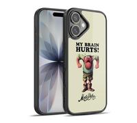 Head Case Designs Officially Licensed Monty Python My Brain Hurts Key Art Gel Armour Case [Military Grade Protection] Compatible With Apple iPhone 17