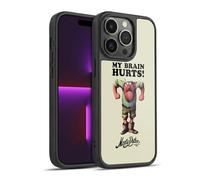 Head Case Designs Officially Licensed Monty Python My Brain Hurts Key Art Gel Armour Case [Military Grade Protection] Compatible With Apple iPhone 14 Pro