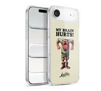 Head Case Designs Officially Licensed Monty Python My Brain Hurts Key Art Gel Case [Military Grade Protection] Compatible with Apple iPhone 17 Air and Compatible with MagSafe