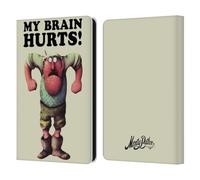 Head Case Designs Officially Licensed Monty Python My Brain Hurts Key Art Leather Wallet Case Compatible With Amazon Kindle Paperwhite 6