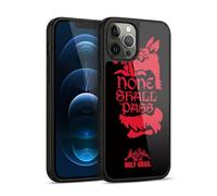 Head Case Designs Officially Licensed Monty Python None Shall Pass Key Art Gel Armour Case [Military Grade Protection] Compatible With Apple iPhone 12 Pro Max