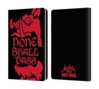 Head Case Designs Officially Licensed Monty Python None Shall Pass Key Art Leather Wallet Case Compatible With Amazon Kindle Paperwhite 6