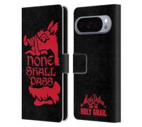 Head Case Designs Officially Licensed Monty Python None Shall Pass Key Art Leather Wallet Case Compatible With Google Pixel 10 Pro XL