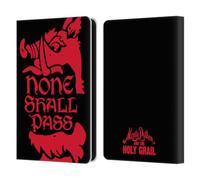 Head Case Designs Officially Licensed Monty Python None Shall Pass Key Art Leather Wallet Case Compatible With Amazon Kindle 11th Gen (2024)