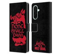 Head Case Designs Officially Licensed Monty Python None Shall Pass Key Art Leather Wallet Case Compatible With Samsung Galaxy A26 5G