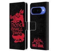 Head Case Designs Officially Licensed Monty Python None Shall Pass Key Art Leather Wallet Case Compatible With Google Pixel 10