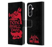 Head Case Designs Officially Licensed Monty Python None Shall Pass Key Art Leather Wallet Case Compatible With Samsung Galaxy A56 5G