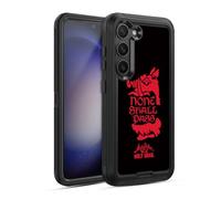 Head Case Designs Officially Licensed Monty Python None Shall Pass Key Art Ultra-Armoured Shockproof Case [Military Grade Protection] Compatible With Samsung Galaxy S23 5G