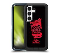 Head Case Designs Officially Licensed Monty Python None Shall Pass Key Art Ultra-Armoured Shockproof Case [Military Grade Protection] Compatible With Samsung Galaxy S24 5G
