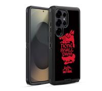 Head Case Designs Officially Licensed Monty Python None Shall Pass Key Art Ultra-Armoured Shockproof Case [Military Grade Protection] Compatible With Samsung Galaxy S25 Ultra