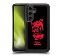 Head Case Designs Officially Licensed Monty Python None Shall Pass Key Art Ultra-Armoured Shockproof Case [Military Grade Protection] Compatible With Samsung Galaxy S24+ 5G