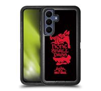 Head Case Designs Officially Licensed Monty Python None Shall Pass Key Art Ultra-Armoured Shockproof Case [Military Grade Protection] Compatible With Samsung Galaxy S25 FE