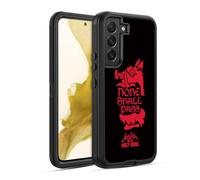 Head Case Designs Officially Licensed Monty Python None Shall Pass Key Art Ultra-Armoured Shockproof Case [Military Grade Protection] Compatible With Samsung Galaxy S22 5G
