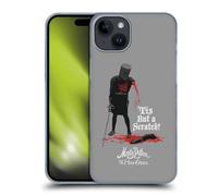Head Case Designs Officially Licensed Monty Python Tis But A Scratch Key Art Hard Back Case Compatible With Apple iPhone 15 Plus