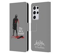 Head Case Designs Officially Licensed Monty Python Tis But A Scratch Key Art Leather Wallet Case Compatible With Samsung Galaxy S21 Ultra 5G