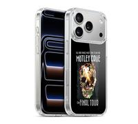 Head Case Designs Officially Licensed Motley Crue All Bad Things Final Tours Gel Case [Military Grade Protection] Compatible with Apple iPhone 17 Pro and Compatible with MagSafe