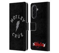 Head Case Designs Officially Licensed Motley Crue Bolt Tour Graphics Leather Wallet Case Compatible With Samsung Galaxy A17 4G / 5G