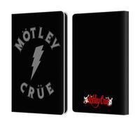 Head Case Designs Officially Licensed Motley Crue Bolt Tour Graphics Leather Wallet Case Compatible With Amazon Kindle Paperwhite 6