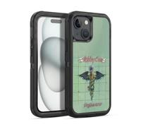 Head Case Designs Officially Licensed Motley Crue Dr. Feelgood Albums Ultra-Armoured Shockproof Case [Military Grade Protection] Compatible With Apple iPhone 15