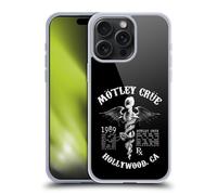 Head Case Designs Officially Licensed Motley Crue Dr. Feelgood Hollywood Tour Graphics Gel Case [Military Grade Protection] Compatible With Apple iPhone 15 Pro Max