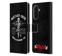 Head Case Designs Officially Licensed Motley Crue Dr. Feelgood Hollywood Tour Graphics Leather Wallet Case Compatible With Samsung Galaxy A17 4G / 5G