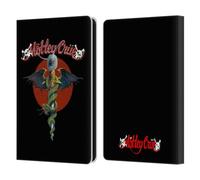 Head Case Designs Officially Licensed Motley Crue Dr. Feelgood Tour Graphics Leather Wallet Case Compatible With Amazon Kindle Paperwhite 6
