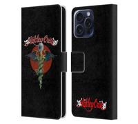Head Case Designs Officially Licensed Motley Crue Dr. Feelgood Tour Graphics Leather Wallet Case Compatible With Samsung Galaxy S25 FE
