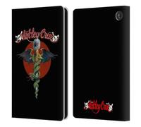 Head Case Designs Officially Licensed Motley Crue Dr. Feelgood Tour Graphics Leather Wallet Case Compatible With Amazon Fire 7 2022