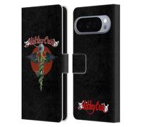 Head Case Designs Officially Licensed Motley Crue Dr. Feelgood Tour Graphics Leather Wallet Case Compatible With Google Pixel 10 Pro XL