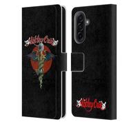 Head Case Designs Officially Licensed Motley Crue Dr. Feelgood Tour Graphics Leather Wallet Case Compatible With Samsung Galaxy A17 4G / 5G