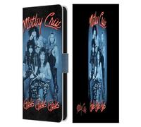 Head Case Designs Officially Licensed Motley Crue Girls Neon Key Art Leather Wallet Case Compatible With Samsung Galaxy S25 FE