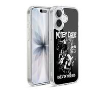 Head Case Designs Officially Licensed Motley Crue Knock 'Em Dead Tour Graphics Gel Case [Military Grade Protection] Compatible with Apple iPhone 17 and Compatible with MagSafe