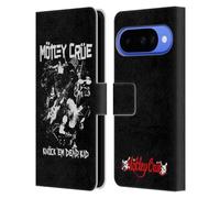 Head Case Designs Officially Licensed Motley Crue Knock 'Em Dead Tour Graphics Leather Wallet Case Compatible With Google Pixel 10