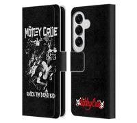 Head Case Designs Officially Licensed Motley Crue Knock 'Em Dead Tour Graphics Leather Wallet Case Compatible With Samsung Galaxy S26