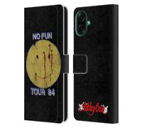 Head Case Designs Officially Licensed Motley Crue No Fun 1984 Tour Graphics Leather Wallet Case Compatible With Samsung Galaxy A07
