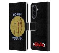 Head Case Designs Officially Licensed Motley Crue No Fun 1984 Tour Graphics Leather Wallet Case Compatible With Samsung Galaxy A17 4G / 5G