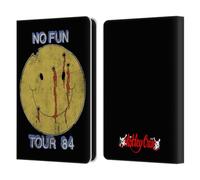 Head Case Designs Officially Licensed Motley Crue No Fun 1984 Tour Graphics Leather Wallet Case Compatible With Amazon Kindle 11th Gen (2024)