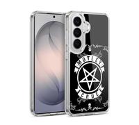 Head Case Designs Officially Licensed Motley Crue Pentagram And Skull Logos Gel Case [Military Grade Protection] Compatible with Samsung Galaxy S26 Plus and Compatible with MagSafe