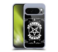 Head Case Designs Officially Licensed Motley Crue Pentagram And Skull Logos Gel Case [Military Grade Protection] Compatible with Google Pixel 10 and Compatible with MagSafe