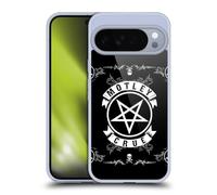 Head Case Designs Officially Licensed Motley Crue Pentagram And Skull Logos Gel Case [Military Grade Protection] Compatible with Google Pixel 10 Pro XL and Compatible with MagSafe