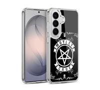 Head Case Designs Officially Licensed Motley Crue Pentagram And Skull Logos Gel Case [Military Grade Protection] Compatible with Samsung Galaxy S26 and Compatible with MagSafe