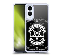 Head Case Designs Officially Licensed Motley Crue Pentagram And Skull Logos Gel Case [Military Grade Protection] Compatible With Samsung Galaxy S25 Edge