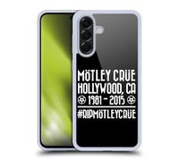 Head Case Designs Officially Licensed Motley Crue #RIPMotleyCrue Tours Gel Case [Military Grade Protection] Compatible With Samsung Galaxy A56 5G