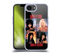 Head Case Designs Officially Licensed Motley Crue Shout At The Devil Albums Gel Case [Military Grade Protection] Compatible with Apple iPhone 16e and Compatible with MagSafe