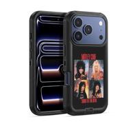 Head Case Designs Officially Licensed Motley Crue Shout At The Devil Albums Ultra-Armoured Shockproof Case [Military Grade Protection] Compatible With Apple iPhone 17 Pro