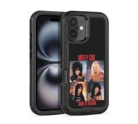 Head Case Designs Officially Licensed Motley Crue Shout At The Devil Albums Ultra-Armoured Shockproof Case [Military Grade Protection] Compatible With Apple iPhone 16