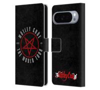 Head Case Designs Officially Licensed Motley Crue Stadium World Tour Tour Graphics Leather Wallet Case Compatible With Google Pixel 10 Pro XL