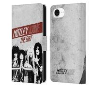 Head Case Designs Officially Licensed Motley Crue The Dirt Key Art Leather Wallet Case Compatible With Apple iPhone 16e